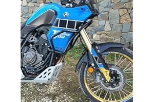 labelbike - 2 3D Protection Stickers for motorcycle fork protectors compatible with Yamaha Tenere 700 rally edition