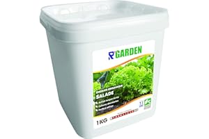 R'GARDEN R’Garden | Engrais Organique Mixte Salade | Engrais Ecologique | Fertilisant Naturel | Nourrit en Profondeur | Facile d’Utilisation | 1KG