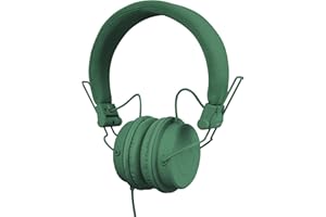 Reloop RHP-6 petrol - casque DJ et lifestyle ultra compact avec basses profondes, médiums accordés et aigus transparents, construction fermée, essence