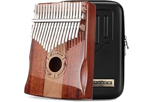 Moozica 17 Schlüssel Kalimba Marimba, High Qualität Professionelle Finger Daumen Piano Musikinstrument (K17SD)