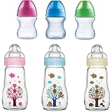 Mam Feel Good Biberon En Verre Amazon Fr Bebe Et Puericulture