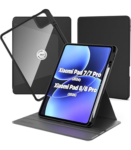 2 Unités] Paper-Feel Protection Écran pour Xiaomi Pad 7/ Pad 7 Pro/Xiaomi Pad 8/ Pad 8 Pro (11.2 Pouces), Paperlike Protection PET d'écran Mate Pour Dessiner Écrire, [Anti-Reflet