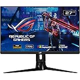 ASUS ROG Strix XG27AQ - 27 Zoll WQHD Gaming Monitor - 170 Hz, 1ms GtG, G-Sync kompatibel, DisplayHDR 400 - Fast IPS Panel, 16