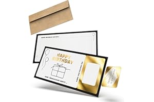 ‎FALKENHORN Falkenhorn® - Rubbel Geburtstagskarte mit persönlicher Nachricht – Überraschungskarte zum Ausfüllen & Freirubbeln – Geschenkidee, Geburtstagsgeschenk für Männer & Frauen – inkl. Umschlag