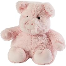 Warmies Peluche Chinchilla lestée au Micro-Ondes avec Parfum Lavande française, Sac de blé Chaud ou Froid pour se détendre au Frais et soulager la Chaleur