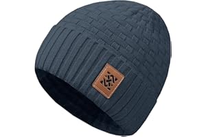 Zaitun Beanie Hats for Men and Women Winter Warm Waffle Knit Cap Comfort Thick Daily Rib Cap