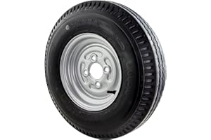 TRAILER PARTS4U 5.00-10 72N 4PR kompletne koło 135/145-10 przyczepa do przyczepy, koła, felga 3,50 x 10 (producent opon może się różnić)