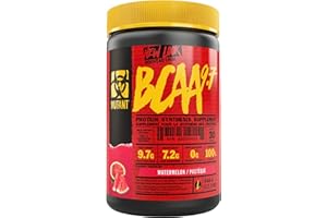 MUTANT BCAA 9.7 | Supplement BCAA Powder with Micronized Amino Acid and Electrolyte Support Stack | 348g (.77 lb) | Watermelon