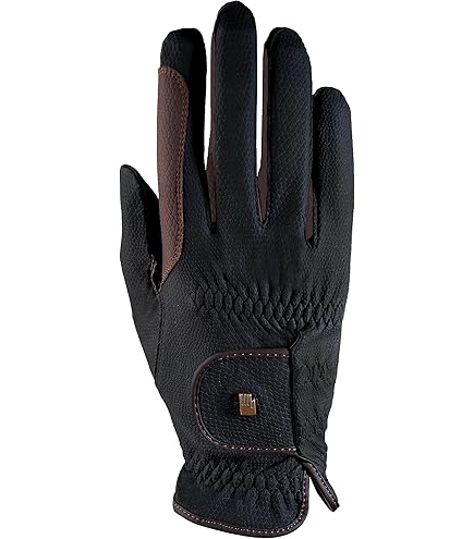 Gants D'équitation Roeckl Sports Mission - Taille 6,5 - Noir Et Blanc - Neufs