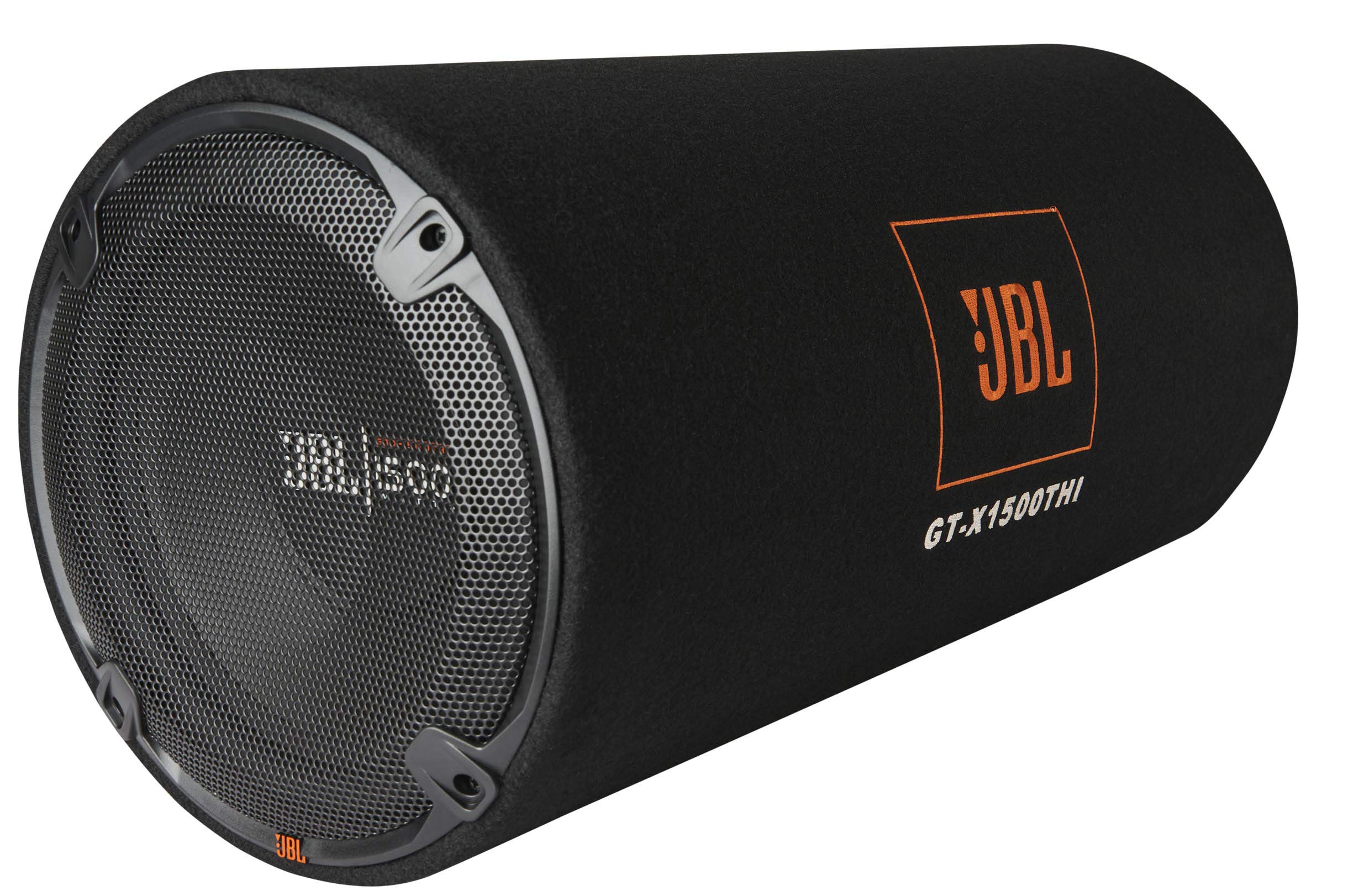 JBL GT-X1500THI - 1500W High Perfromance Bass-Reflex Bass Tube with high Output Wired Subwoofer - Black