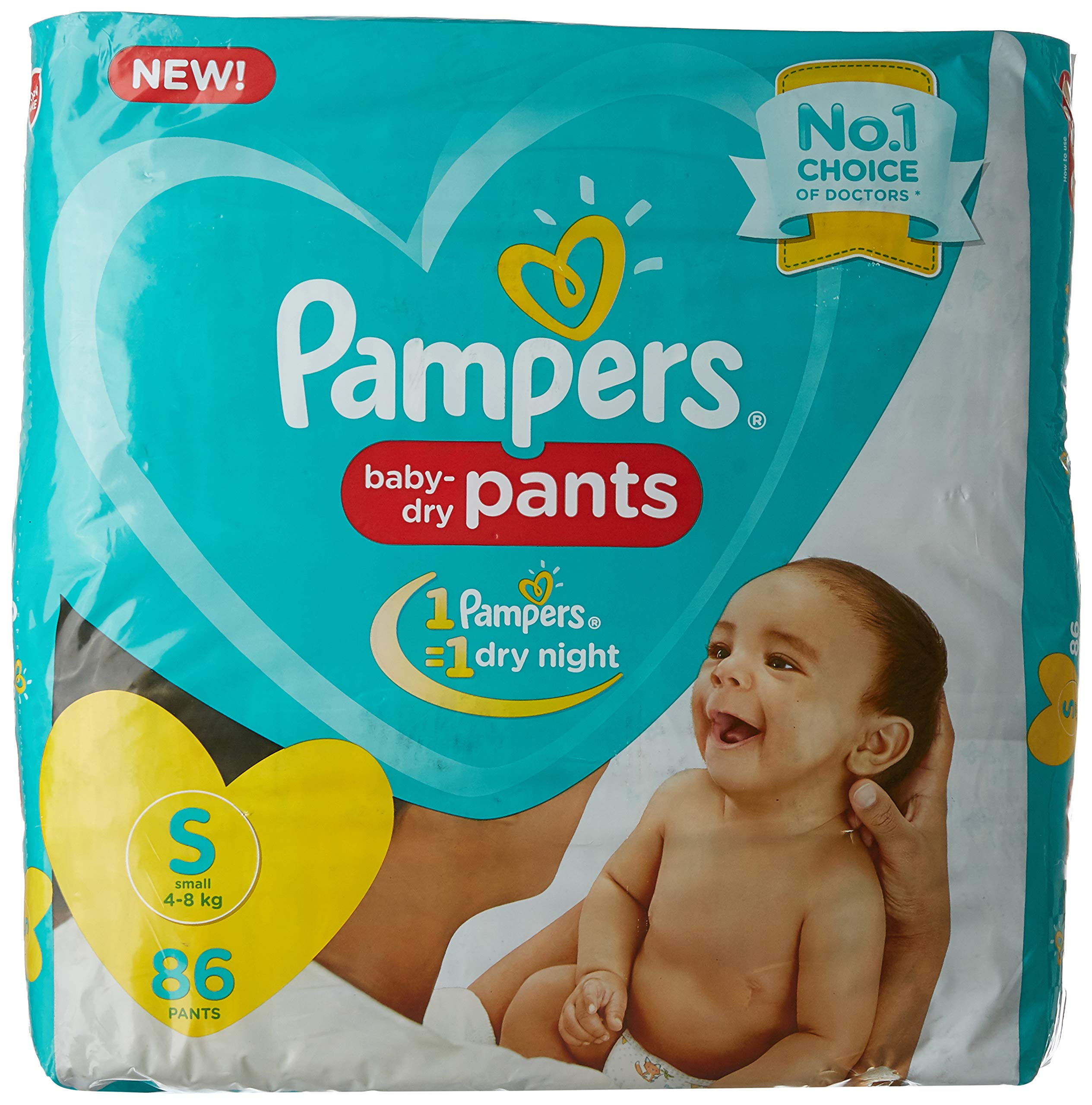 pampers dry pants small