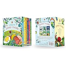 Usborne Peep Inside Box Set: Amazon.co.uk: NOT KNOWN