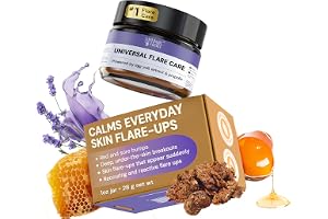 MyMagicHealer Universal Flare Care | Ritningssalva för HS, kokar, cystor, hemorrojder, pilonidal cysta, abscess | anti-skav, sårvård, lindring för klåda hud med propolis och äggulaextrakt 1 oz