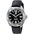 TAG Heuer Men’s Automatic Watch with Analogue Display and Rubber Strap WAZ2113.FT8023