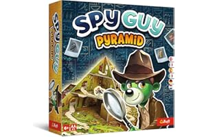 Trefl - Spy Guy Pirámide - Juego cooperativo de observación, Tablero Tridimensional con Elementos móviles, Juego de Mesa para la Familia, Adultos y niños a Partir de 6 años
