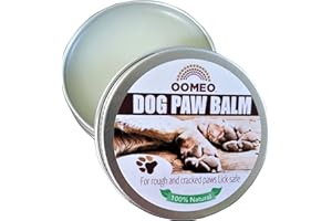 OOMEO Dog Paw Balm for dry cracked paws - Natural and lick safe