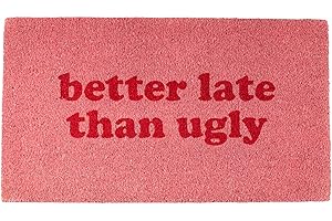 Fisura Wycieraczka, Tworzywo Sztuczne, Różowy, 70 cm x 40 cm