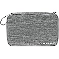 LUNAR URBAN Hanging Toiletry Bag for Women and Men, Small and Compact Travel Organizer for Cosmetics, Toiletries, and Personal Items, Grey, Hanging Toiletry Bag for Women and Men