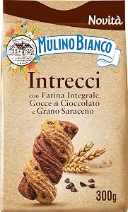 Mulino Bianco Biscotti Intrecci con Farina Integrale 300g