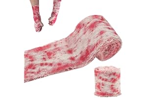 CNMTCCO Halloween Decorations Halloween Creepy Blood Cloth Scary Creepy Cloth With Bloody Prints For Doors,Windows,Staircases,Garden & Halloween Haunted House Thriller Decorations