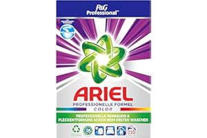 PROCTER & GAMBLE Ariel Professional Color Waschpulver, 120 Waschladungen, 7.8Kg, Ausgezeichnete Fleckentfernung schon ab der ersten Wäsche, professionelle Formel für den professionelen Einsatz