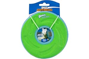 CHUCKIT! Chuckit Zipflight Frisbee Flottant/Planant un Jouet Polyvalent pour Chien Taille S, Couleurs Assorties