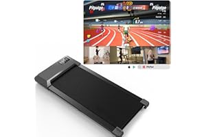 Superun Raceable Tapis Roulant Elettrico Adatto per Dispositivi Indossabili ad Alta Tecnologia, Walking Pad con Controllo APP da Max 136 kg per Casa con Corsi di Formazione