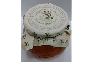 ‎D'ARBO darbo Naturrein Holunderblüten Gelee im Dekorglas 640g