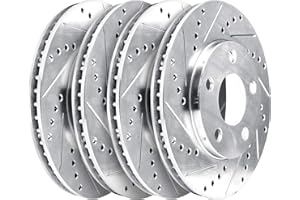 HART BRAKES Fit 2010-2019 Lexus,Toyota,GX460,4Runner HartBrakes Full Kit Brake Rotors