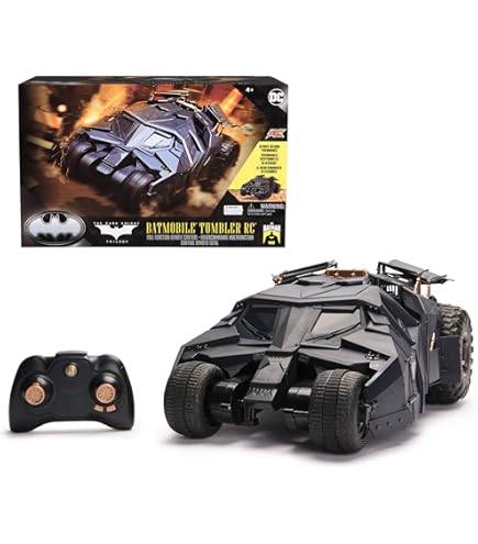 Batman & DC Universe Stealth Batcycle RC w. 30 cm Batman | Voordelig Batman & DC Universe Stealth Batcycle RC w. 30 cm Batman | Voordelig