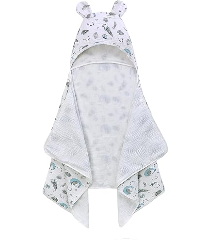 Biologisch Baby Handdoek met Capuchon (in 2 kleuren