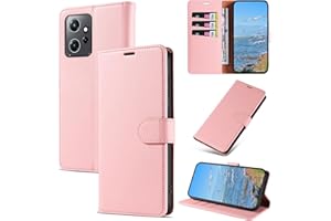 KKEIKO Funda para Xiaomi Redmi Note 12 4G, Billetera Carcasa de PU Cuero, Anti Golpes Magnético Funda con Stand Function para Xiaomi Redmi Note 12 4G, Rosa