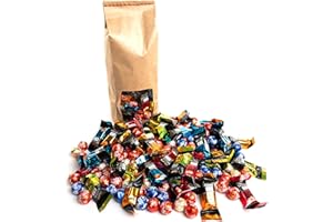 ‎LUCKY TREATS Lindt Spezial Mix | 1000g Mischung mit LINDOR Mini Kugeln und HELLO Mini Sticks | 1kg Schokoladenvielfalt