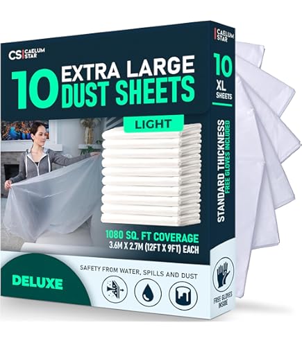 4 Rulli - Resistente Ai Raggi UV - Blu - Pittori - Pulito - Foto 7