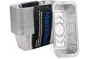 Matchwaves 40 Pack Blackstone Grease Cup Liners, Grease Catcher Liner, Aluminum Foil Drip Pan for 28 and 36 inch Blackstone Griddle