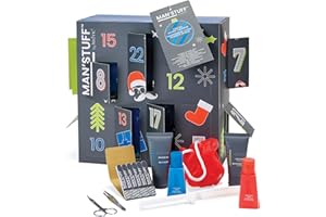 BADGEQUO Technic Man'Stuff Toiletry 24 Day Advent Calendar 2025 With Bath and Body Care Products
