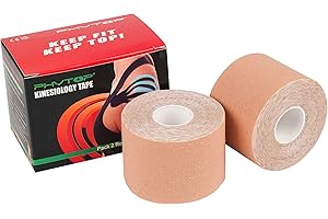 PHYTOP FITOP Nastro Kinesiologico 2 rotoli da 5cm x 5m (Beige)
