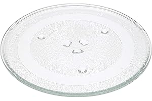 RYELDOM Glasplatte 28,8 cm für Mikrowellenherde, geeignet für verschiedene Marken und Modelle der am häufigsten verkauften