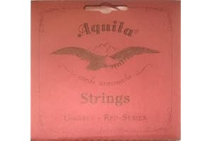 AQUILA CORDE ARMONICHE Aquila 134U RED SERIES, Ukulele SOPRANO Low-G Tuning - G4 umsponnen