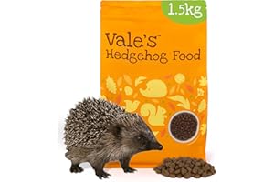 JACOBI JAYNE Vale’s™ Hedgehog Food – specially developed – used daily at Vale Wildlife Hospital – meaty, crunchy biscuits, high in fibre – suitable and nutritious – ideal addition to their natural diet (1.5kg)