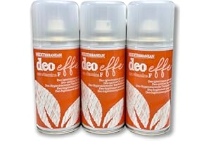 HOME PRO Tris Deo Spray Igienizzante Effe 3x150ml - Deodorante Profumato Multiuso per Tessuti, Ambienti e Auto - Made in Italy