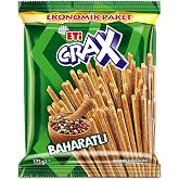 Eti Crax Baharatlı &Ccedil;ubuk Kraker 175 g