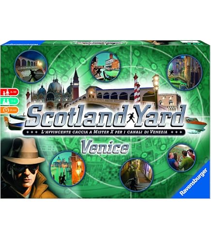 Ravensburger Gioco Scotland Yard Sherlock Holmes Edition Italiano 27344