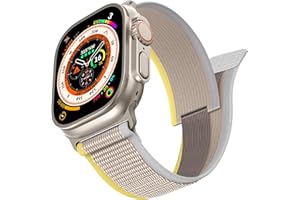 XIIORE Pasek Trail Loop kompatybilny z Apple Watch Strap 49 mm 45 mm 44 mm 42 mm nylonowe regulowane paski sportowe do iwatch Ultra 2 seria Se 9 8 7 6 5 4 2 3 1 mężczyźni kobiety