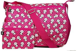 GFM Happee Messenger Shoulder Bag for School, Gym, Holidays Beach etc