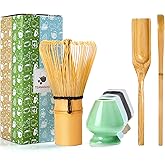 thumbnail image 2 of BABORUI Resin Matcha Whisk Set - Easy To Clean Silicone 2 of 12