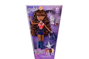 Bratz First Edition Reimagined Sasha – samlarmodedocka | 2001 look orange halterneck topp cargo minikjol inklusive Bunny Boo-berlock