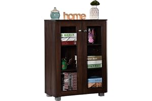 DeckUp Awana Engineered Wood Book Shelf and Display Unit ( Set of 1 ,Walnut, Matte Finish)
