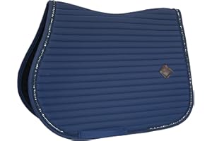 KENTUCKY Tapis de selle FULL - Navy - Saut d'obstacles