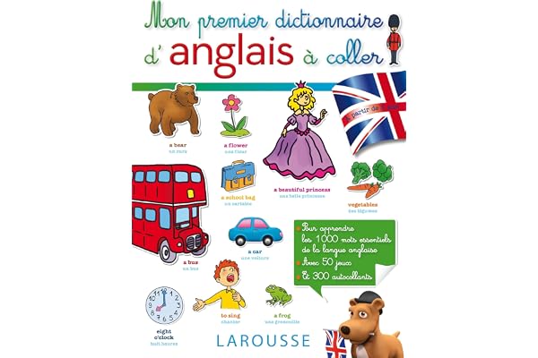 Mon premier dictionnaire d'anglais à coller